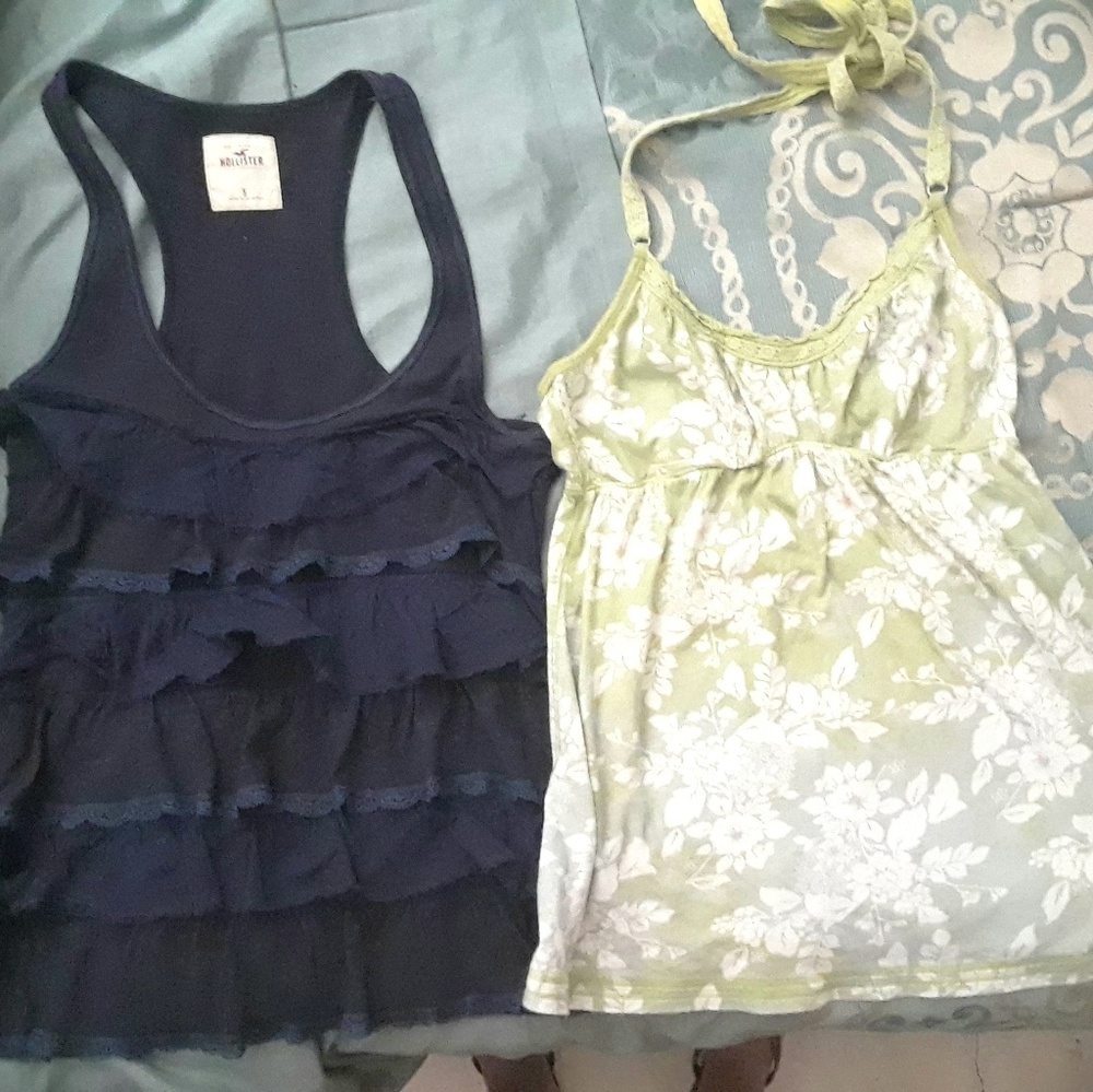 ❤2 TOPS HOLLISTER & ABERCROMBIE As. Med